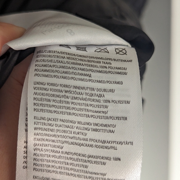 Brave soul black puffer coat size S 8 - Picture 4 of 7